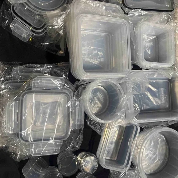 52-Piece Clear Food Storage Container Set - Picture 7 of 12